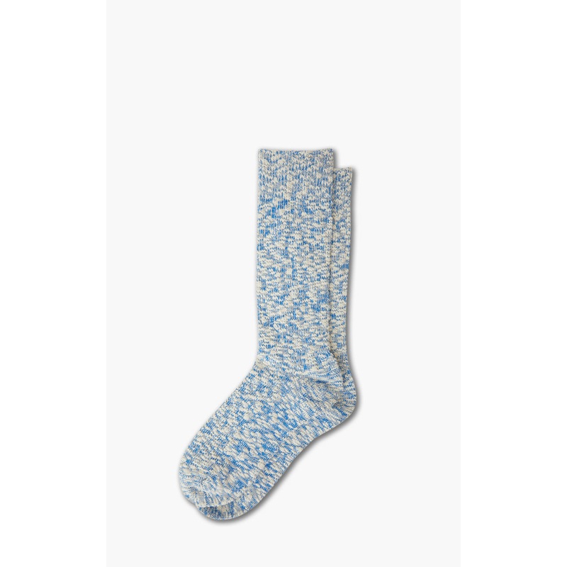 Anonymous Ism Socks Light Slub Crew Blue