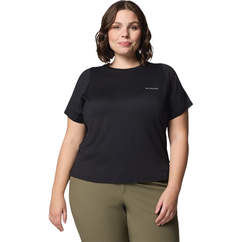 Columbia Weekend Ascent Plus Size Short Sleeve T-Shirt – Women’s