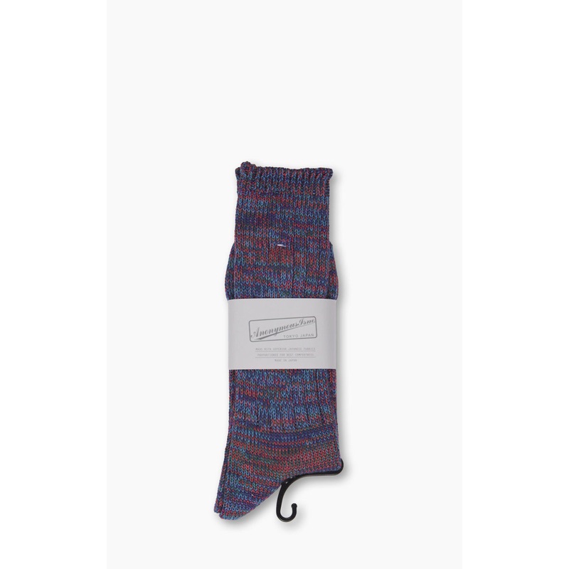 Anonymous Ism Socks 5 Color Mix Crew Navy