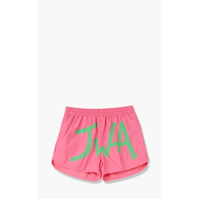 JW Anderson JWA Logo Swimshorts Pink/Green S