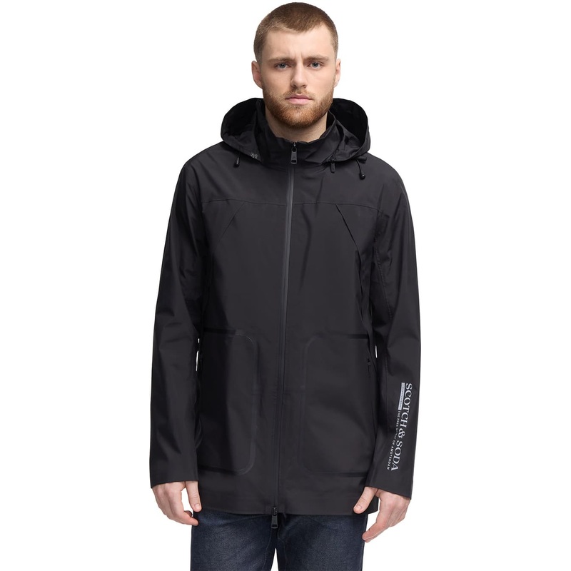 Scotch & Soda Ludwig Maxi Rain Coat – Men’s
