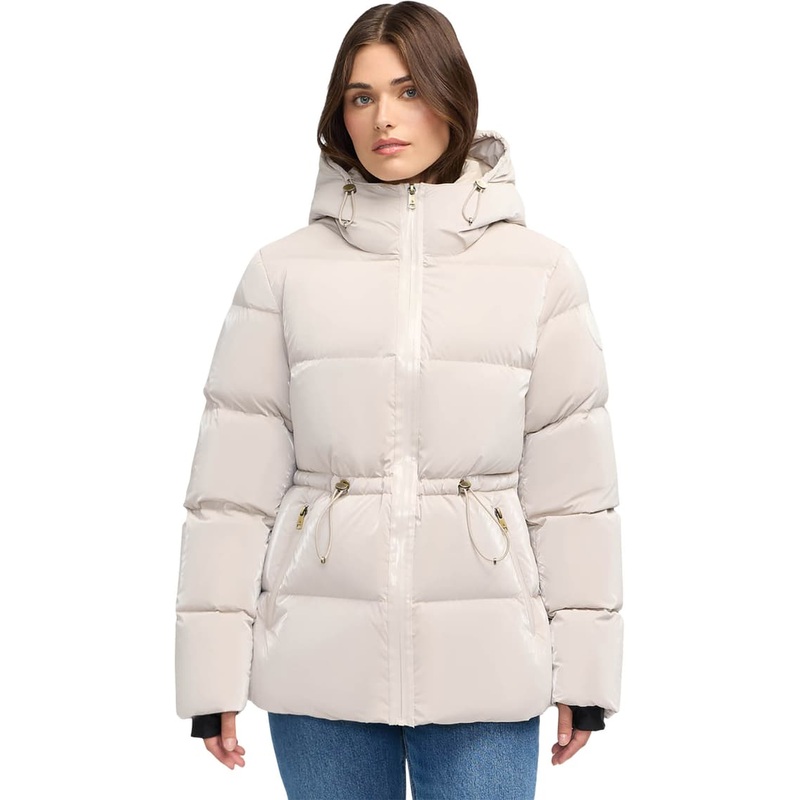 Scotch & Soda Enola Channel Quilted Puffer Jacket – Women’s