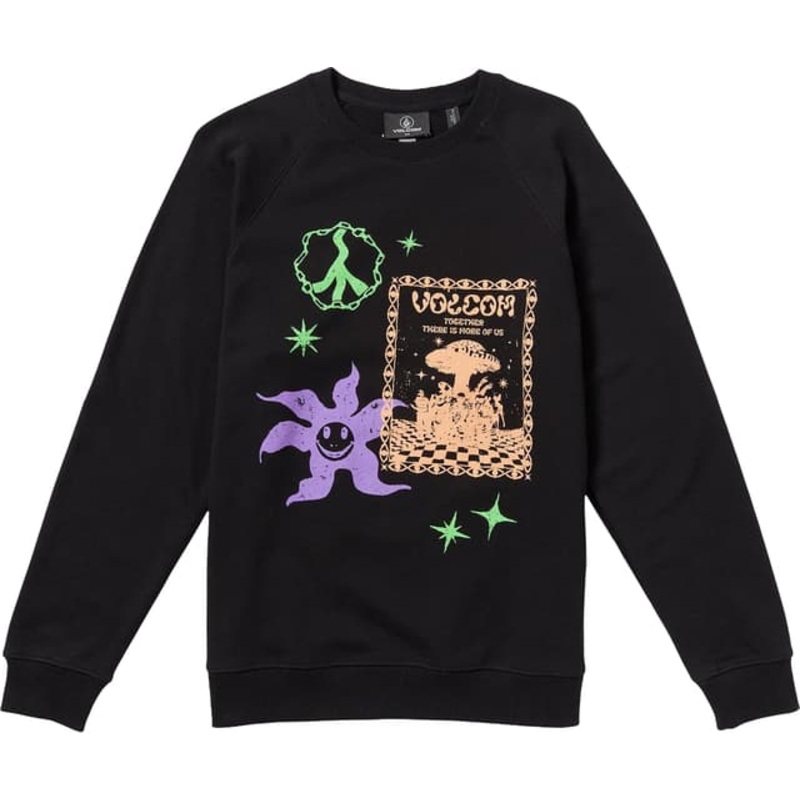 Volcom Featured Artist Filip Rygalski Crew Neck Fleece Sweatshirt – Men’s