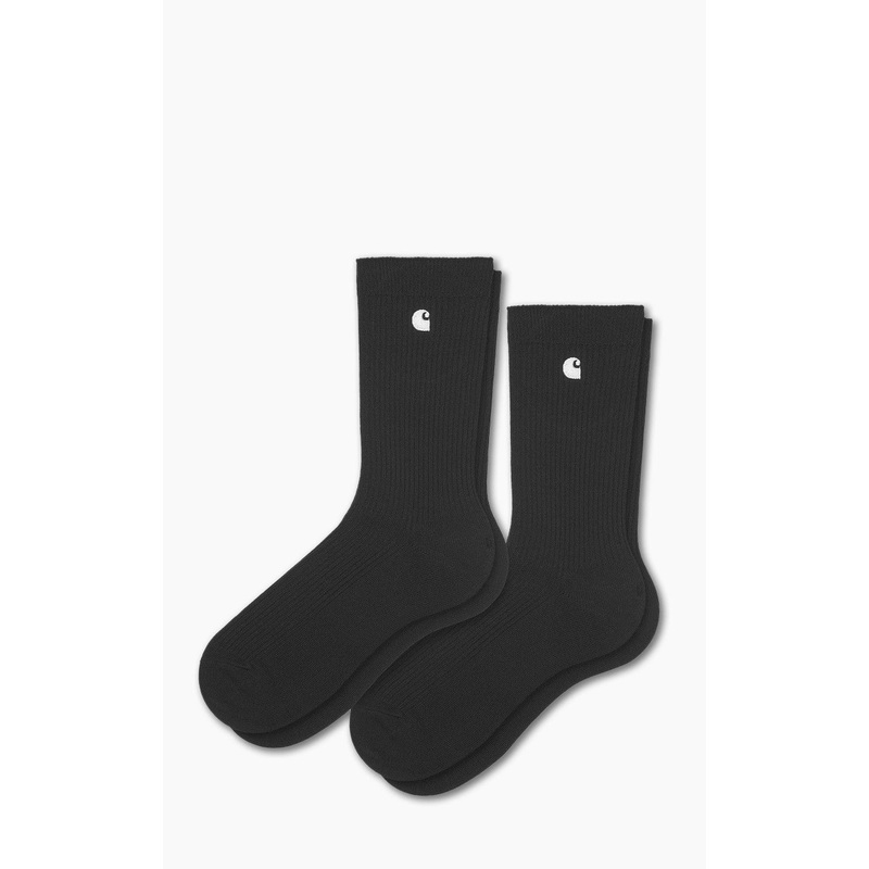 Carhartt WIP Madison 2-Pack Socks Black/White