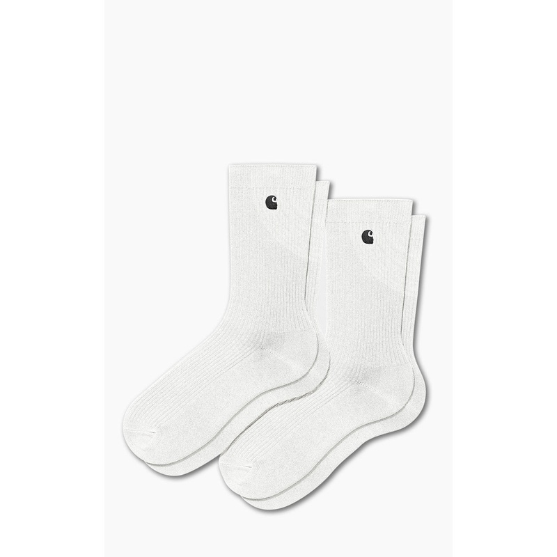 Carhartt WIP Madison 2-Pack Socks White/Black