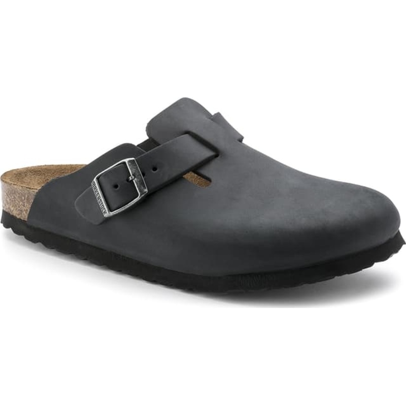 Birkenstock Boston Oiled Leather Mules [Narrow] – Unisex