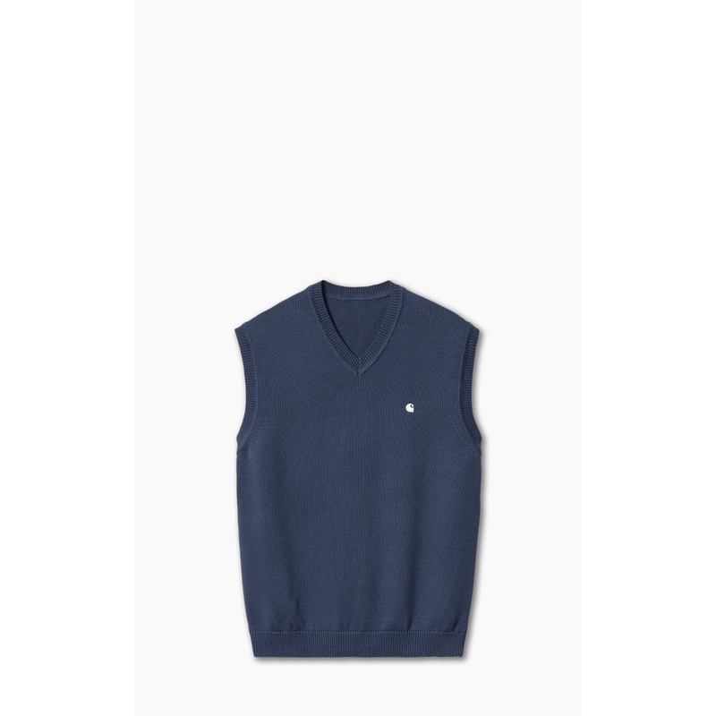 Carhartt WIP Madison Vest Sweater Elder/Wax S