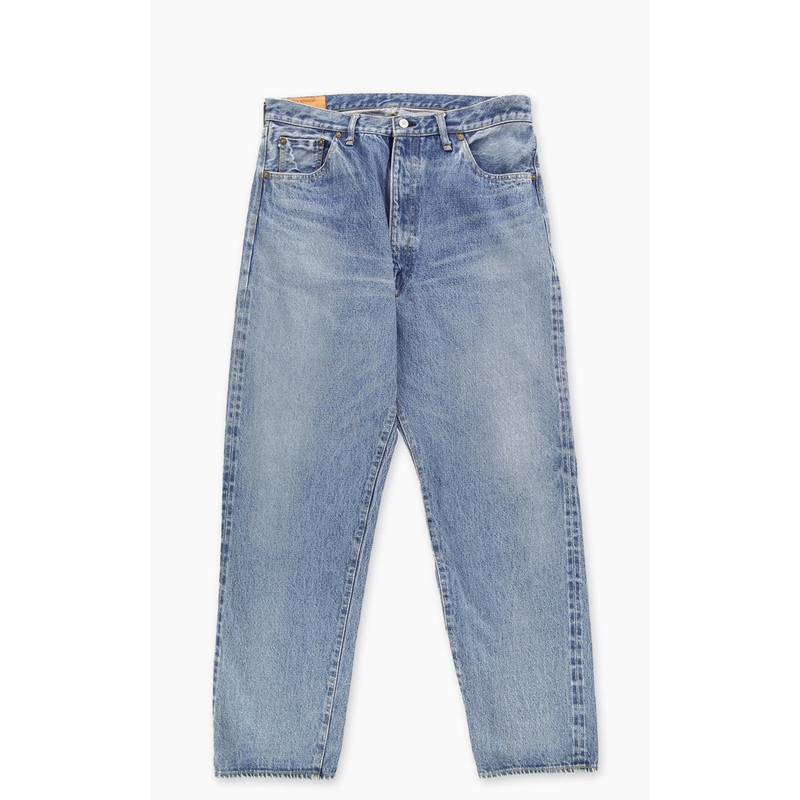 Kaptain Sunshine 5P Zipper Front Denim Pants Indigo Vintage Wash W30