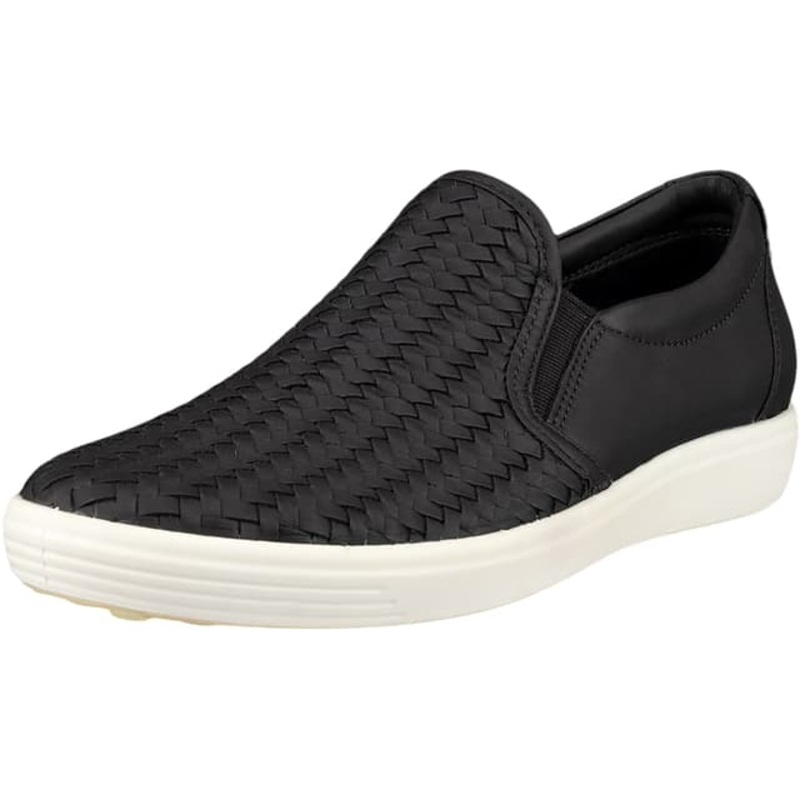 Ecco Soft 7 Leather Slip-On Sneakers – Women’s