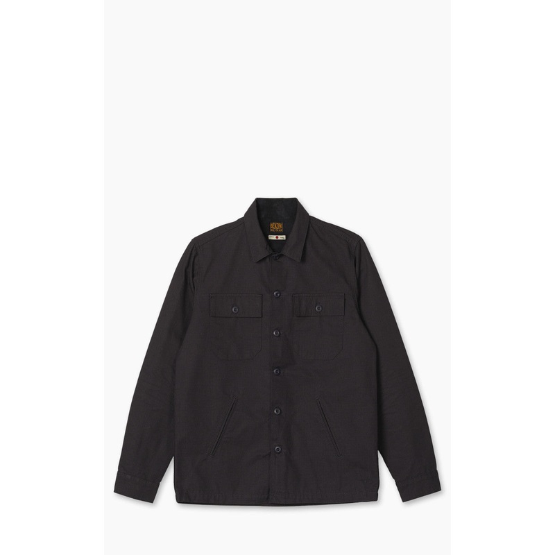 Benzak BWS-03 Military Overshirt Ripstop Navy M