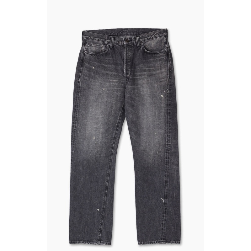 Lot 1101BKHW Straight Denim Dartford Black 31/32