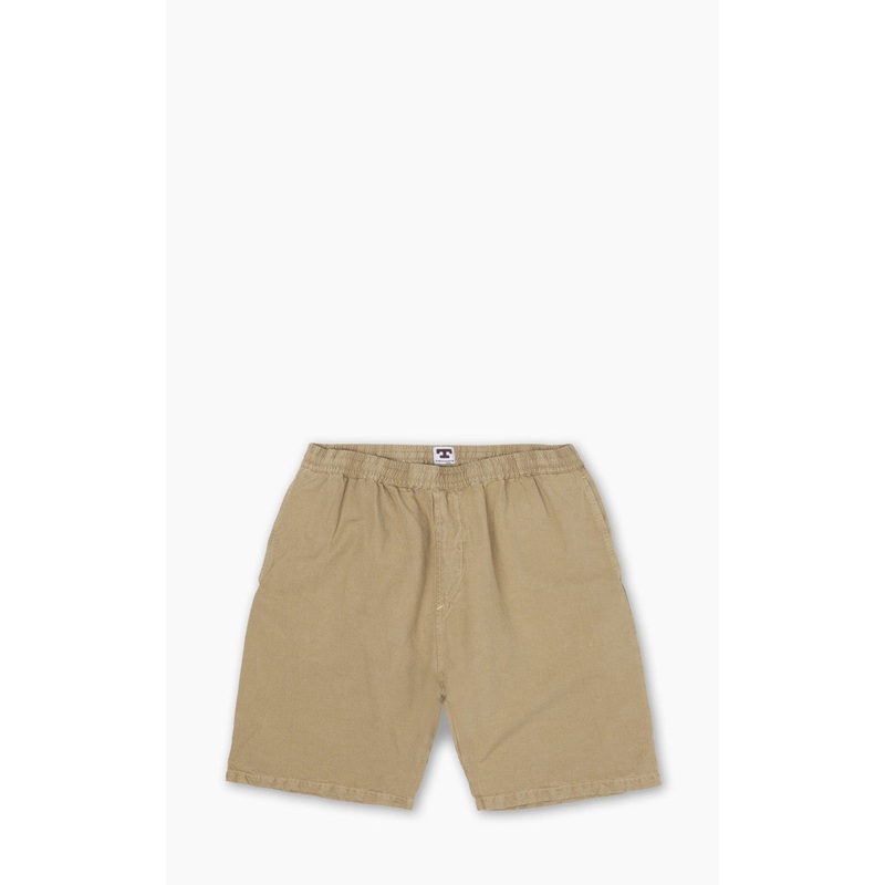 Tellason Easy Shorts Cotton Linen Slub Desert Sand S