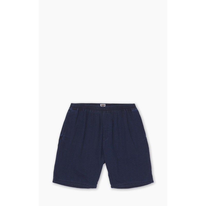 Tellason Easy Shorts Herringbone Dyed Indigo S