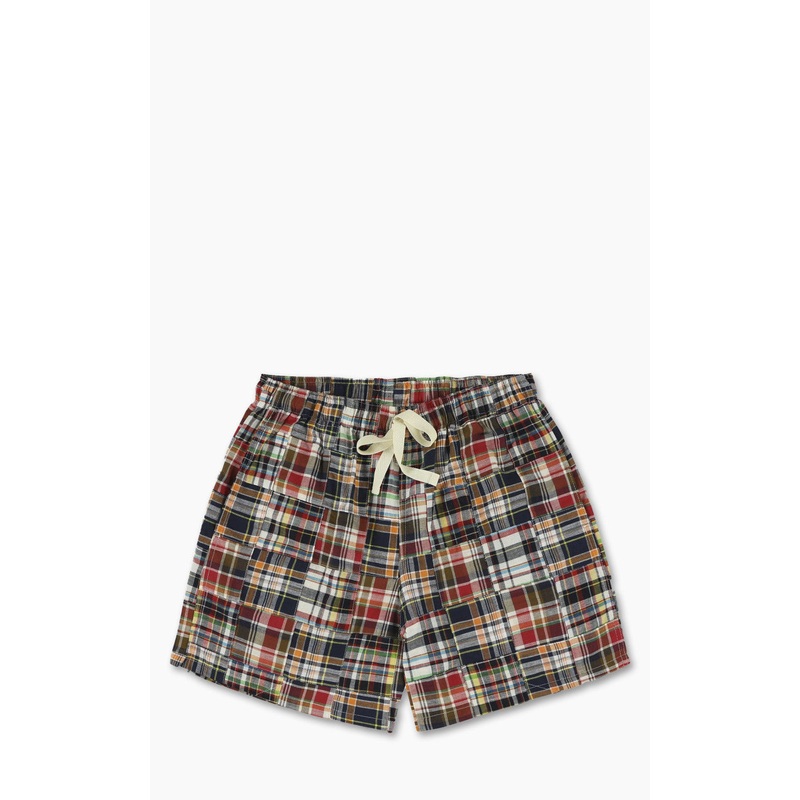 Howlin’ Smiling Shorts Multi Madras Patchwork S