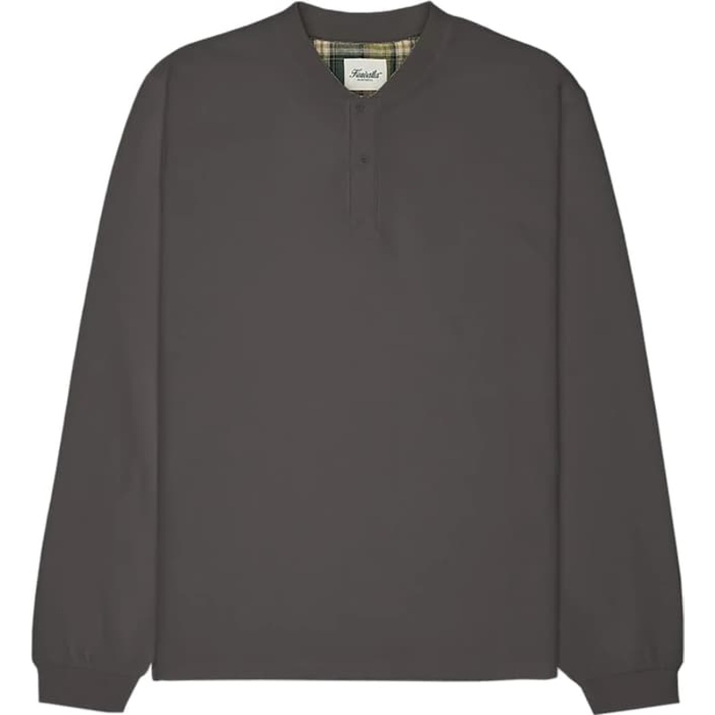 KUWALLA-TEE Long Sleeve Thermal Henley Shirt – Men’s