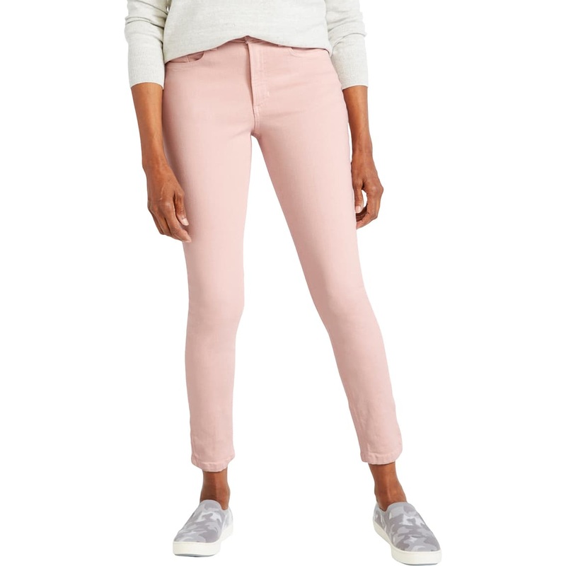 L.L. Bean BeanFlex High-Rise Slim-Leg Ankle Jeans – Women’s