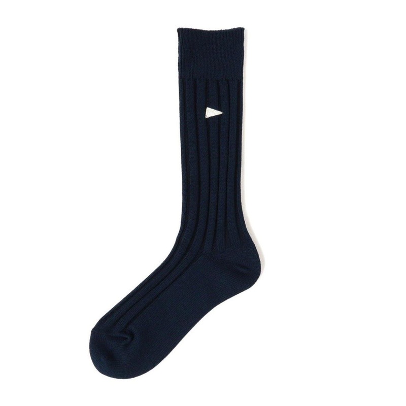 Pennant Crew Socks Grey