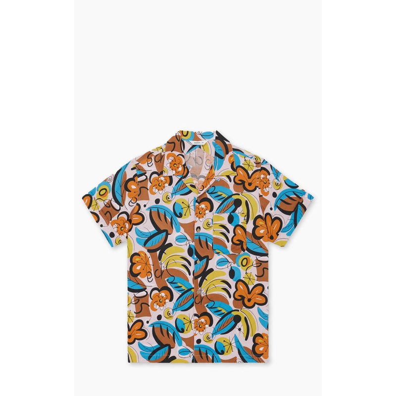 3sixteen Vacation Shirt Tropical Print S