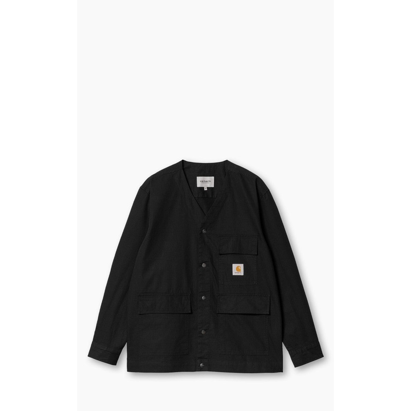 Carhartt WIP Elroy Shirt Jac Columbia Ripstop Black S