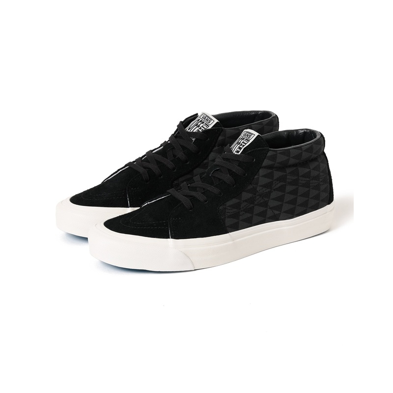 Vans + Pilgrim SK8-Mid 83 DX Pirate Black-Cloud Dancer 4