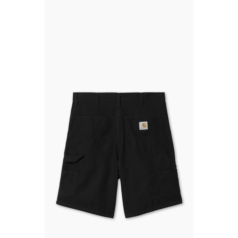 Carhartt WIP Double Knee Short Marshall Canvas Black Rinsed W30