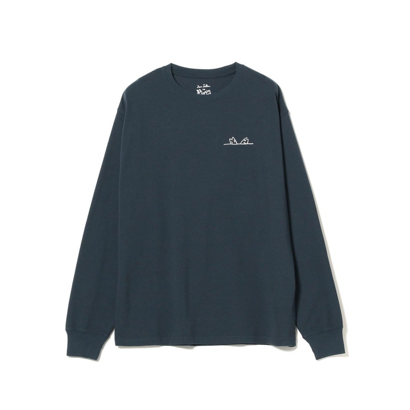 Fish Stick LS Tee Navy Small