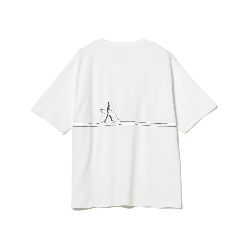 Kook Cord SS Tee White Small