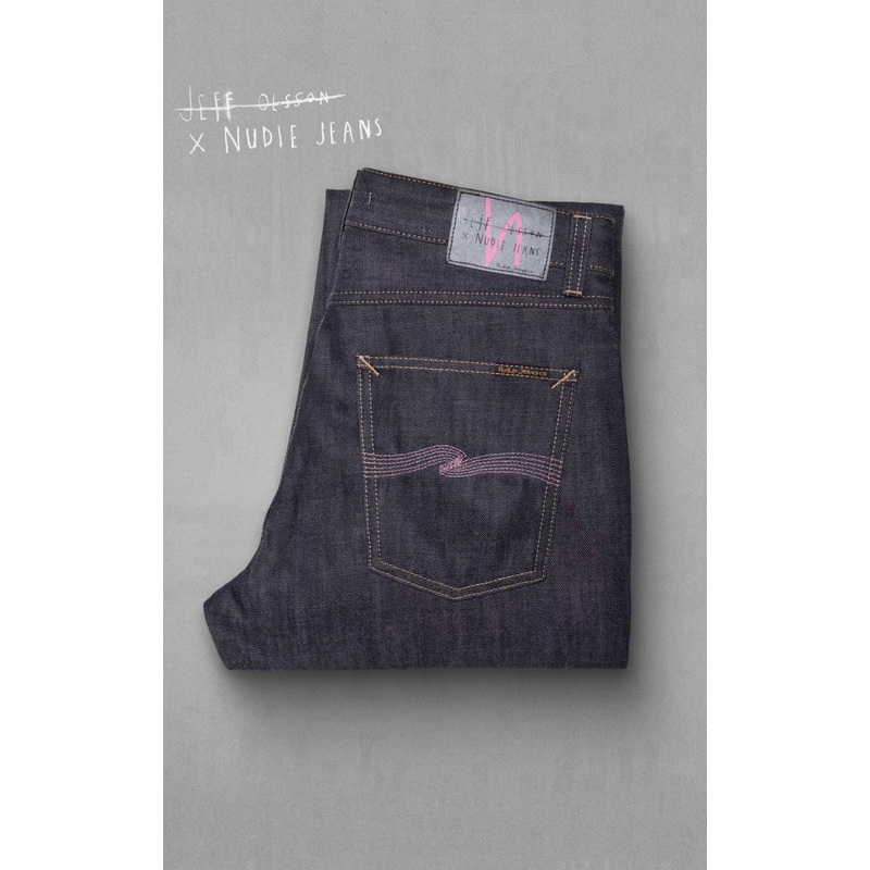 Nudie Jeans x Jeff Olsson Rad Rufus Leave Me Alone 30/30