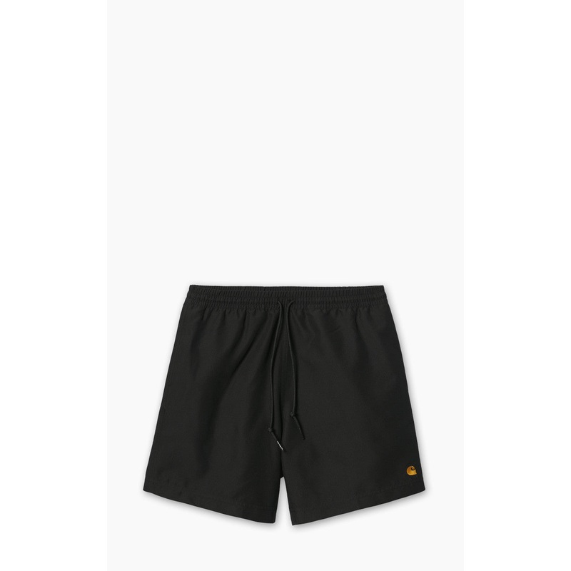 Carhartt WIP Chase Swim Trunks Black/Gold M