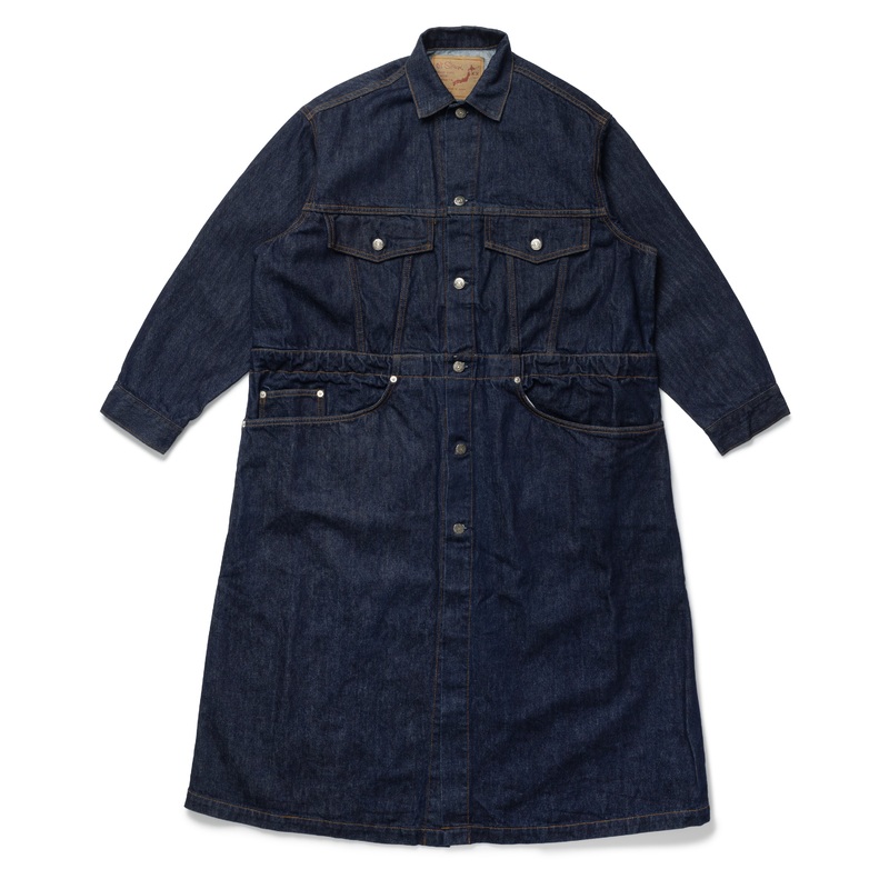 Denim Coat One Wash 1