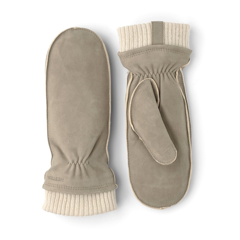 Nora Chamois Mitt Natural Grey 7