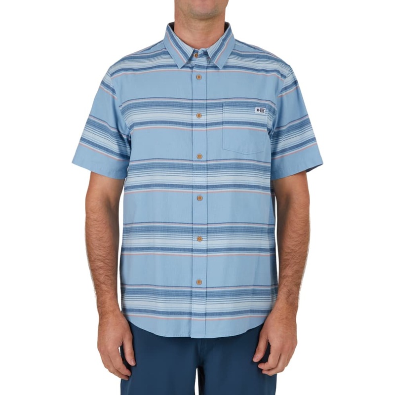 SALTY CREW Cortes Short Sleeve Woven Shirt – Men’s