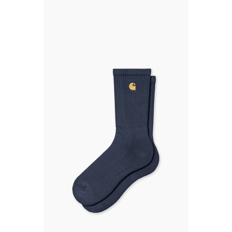 Carhartt WIP Chase Socks Duck Blue/Gold
