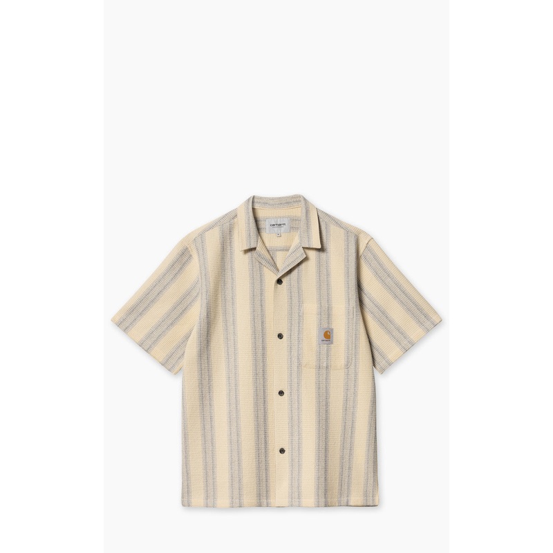 Carhartt WIP S/S Dodson Shirt Dodson Stripe/Natural S