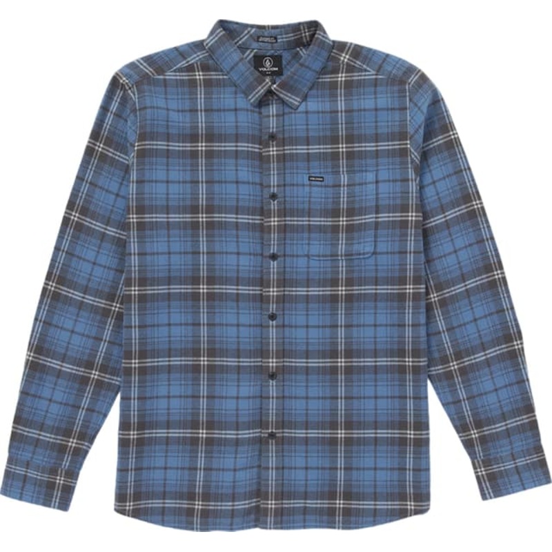 Volcom Caden Plaid Long Sleeve Flannel Shirt – Men’s