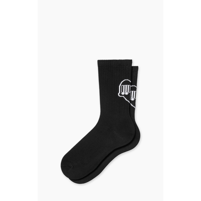 Carhartt WIP Heart Train Socks Black