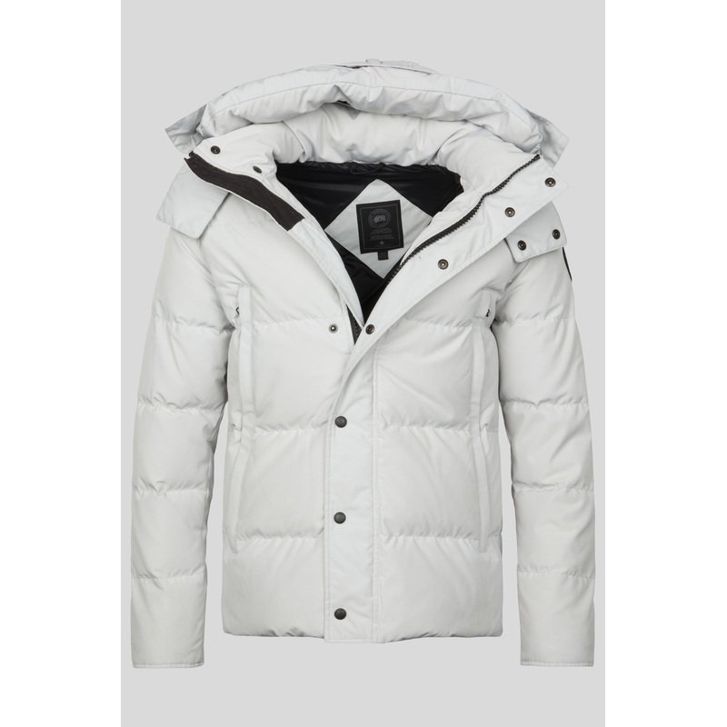 Wyndham Parka Black Label with Hood Trim M Good