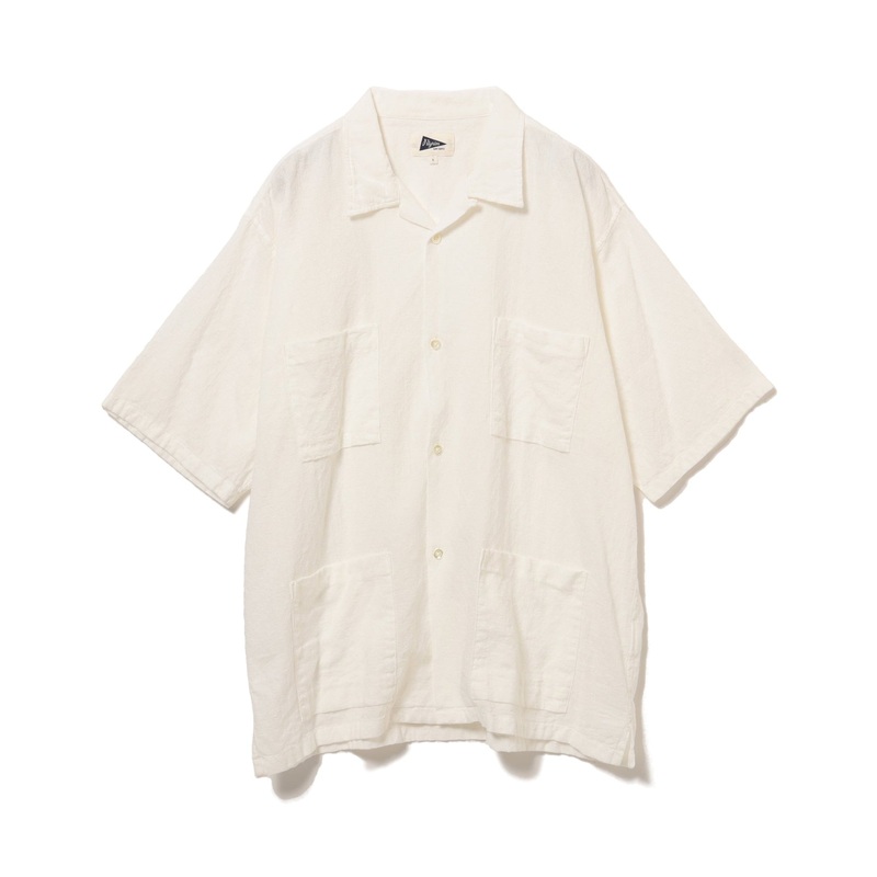 Amedeo Short Sleeve Shirt White Small