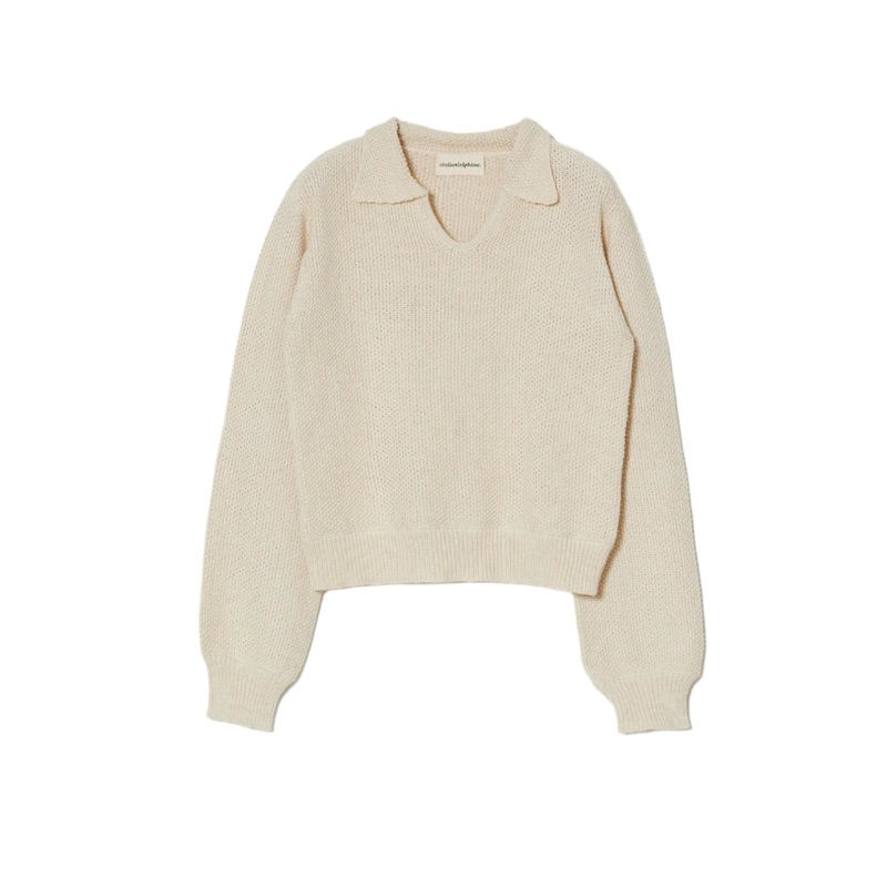 Polo Shirt Longsleeve Butter Small