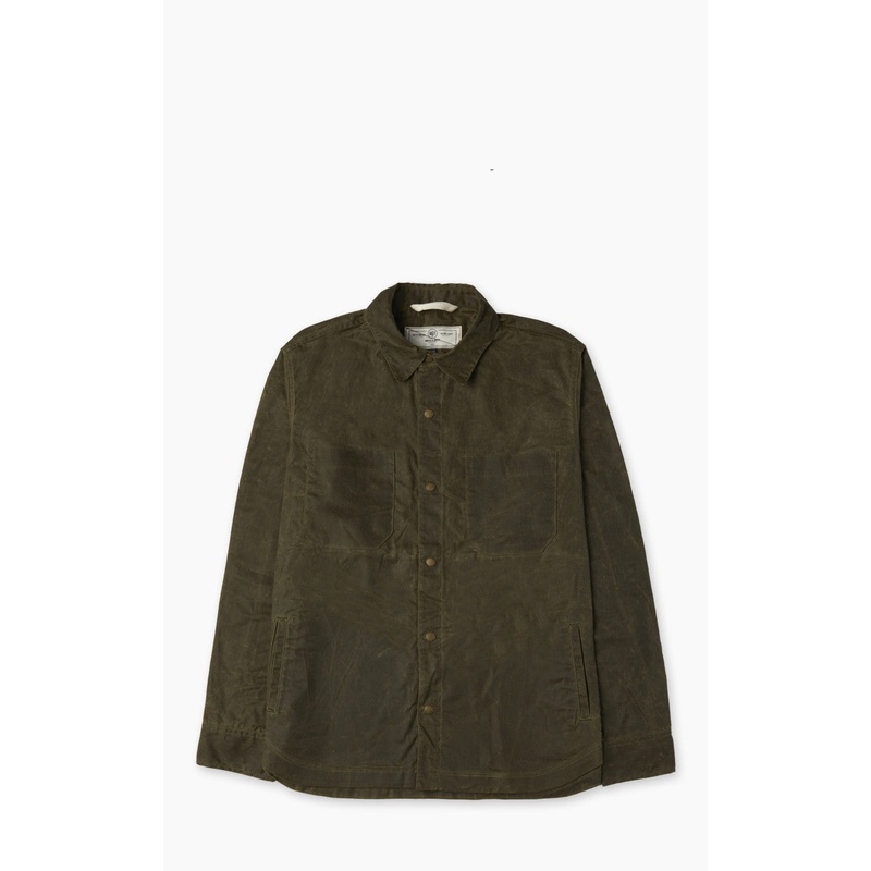 Rogue Territory Patrol Shirt Waxed Olive S