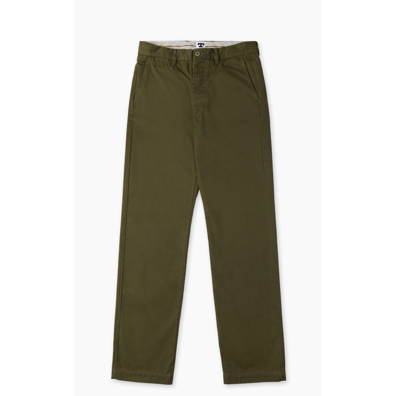 Tellason Chino Pant Triple Twisted Olive 31/34