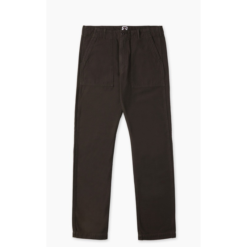 Tellason Fatigue Pant Tapered Sateen Chocolate 31/34
