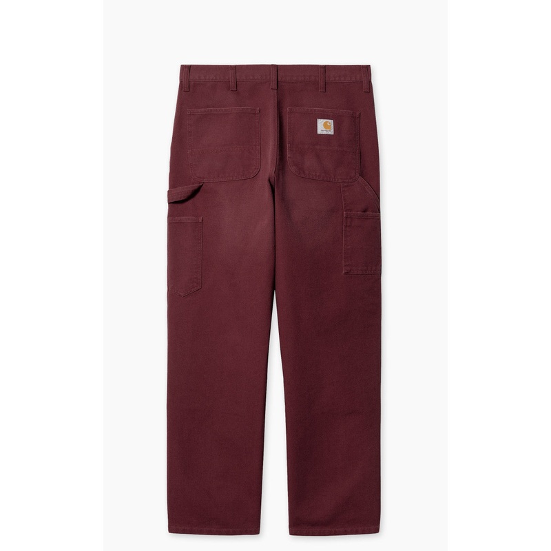 Carhartt WIP Double Knee Pant Dearborn Canvas Malbec Aged Canvas 30/32