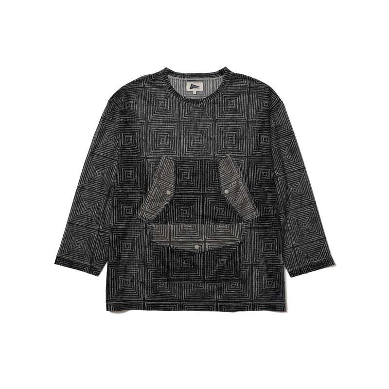 Hook Mesh Crew Black Small