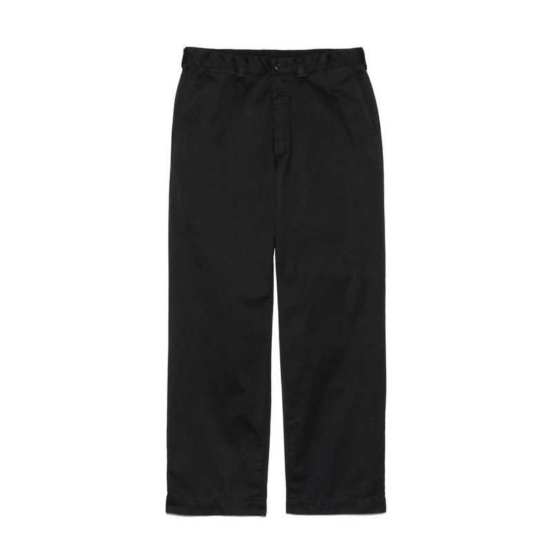 Wide Straight Chino Pants Tan 32