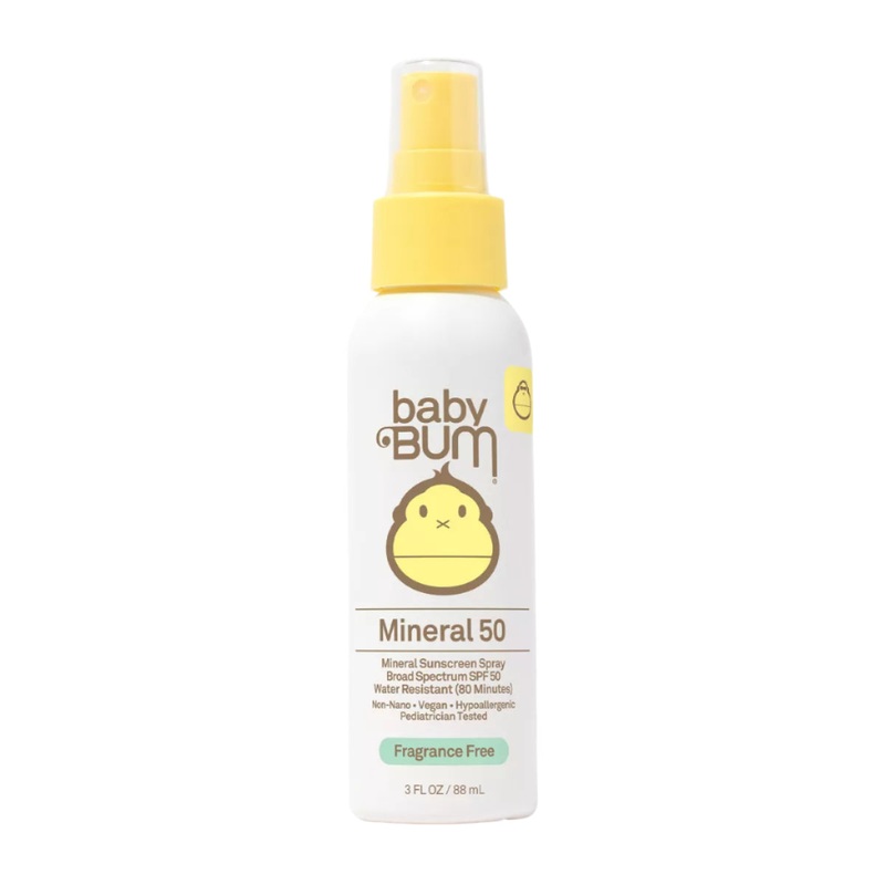 Baby Bum SPF 50 Mineral Sunscreen Spray 3 oz