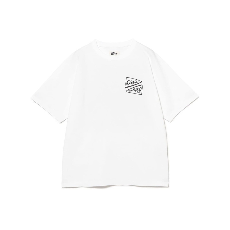 Katsuo Design for Pilgrim Dig It Tee White Small