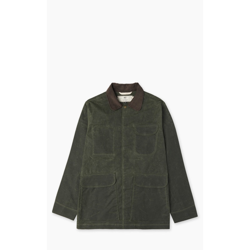 Rogue Territory Hunter Supply Jacket Waxed Olive S