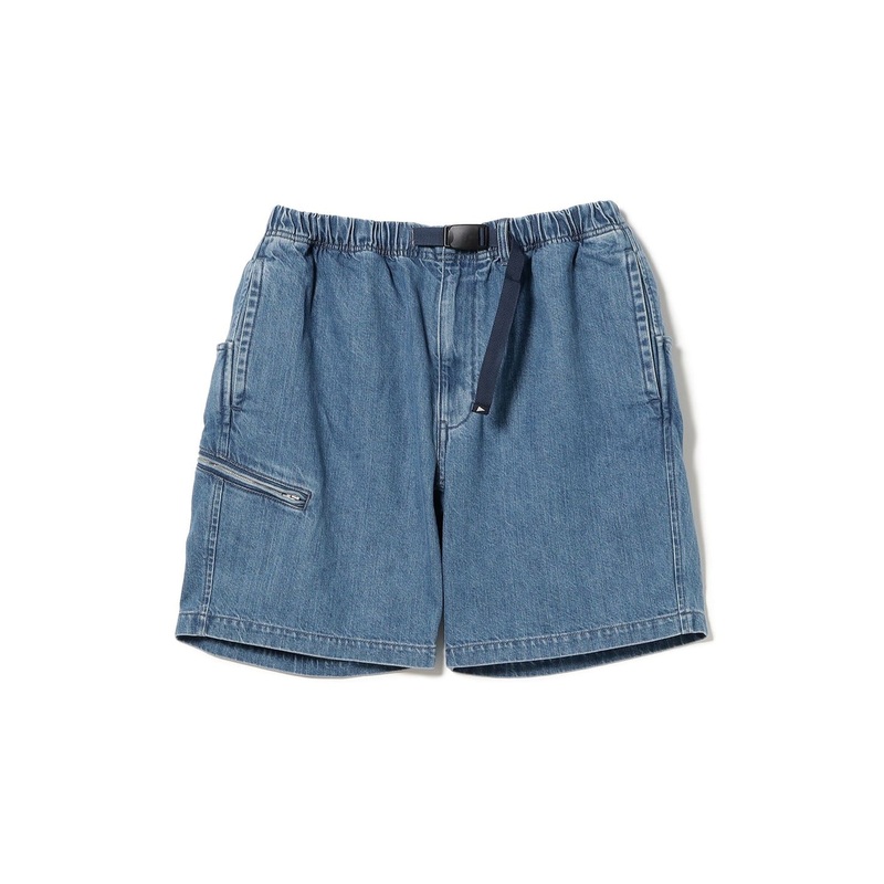 Salathe Denim Shorts Blue Small