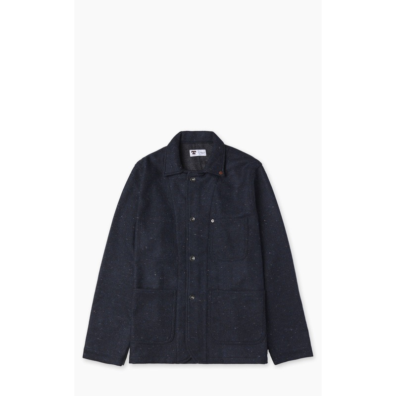 Tellason Baker Jacket Tommy Wool Navy M